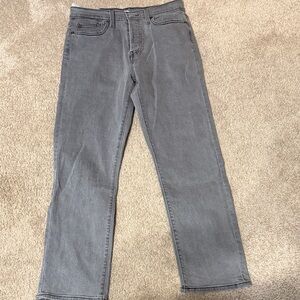 Levi's Women's Gray Straight Leg Jeans